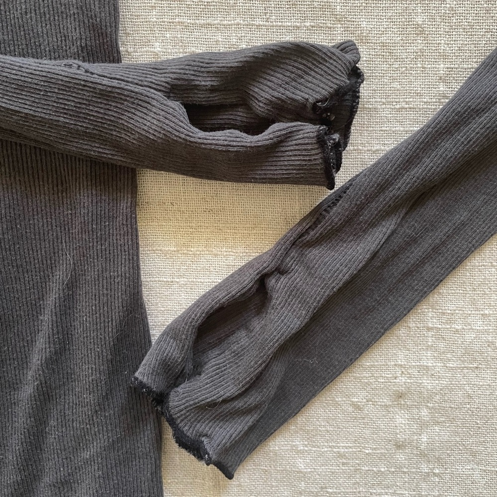 Free People Cotton/Modal Ribbed Tee - Picture 4 of 7